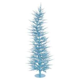    Vickerman 5 Foot Sky Blue Laser Christmas Tree: Home & Kitchen
