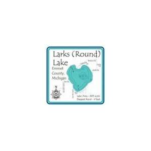  Larks (Round) Stainless Steel Water Bottle: Sports 