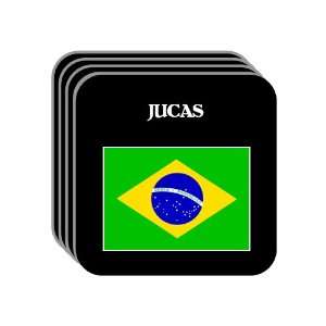  Brazil   JUCAS Set of 4 Mini Mousepad Coasters 