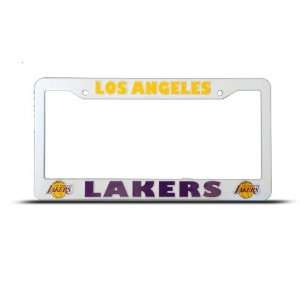  Los Angeles Lakers Nba Plastic Nba license plate frame Tag 