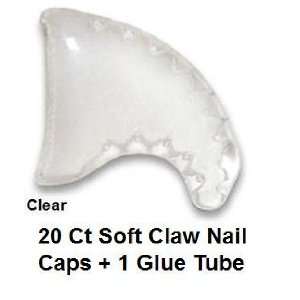  Covered Claws Soft Claw Caps for Paws   Cat Size Large 20 