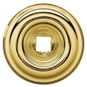   Polished Brass Cabinet Knob or Pull Backplate 4902: Home Improvement