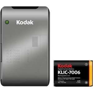  Kodak Camera Battery Charger K7700 / KLIC 7006 Combo Pack 