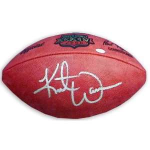   Rams Kurt Warner Signed Super Bowl XXXIV Football