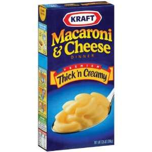 Kraft Macaroni & Cheese Dinner Premium Thick n Creamy   24 Pack