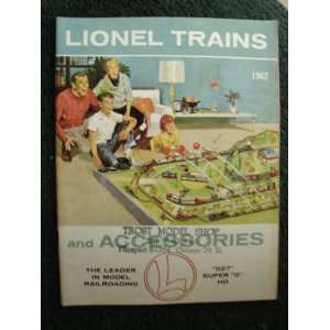    Lionel Trains and Accessories Catalog   1962 Lionel Books