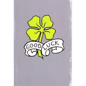  Greeting Cards   Care or Concern Card Good Luck 4 Leaf 