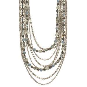  Sorrelli White Bridal Swarovski Crystal Necklace: Jewelry