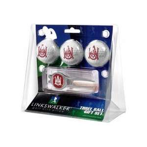  Alabama A & M Bulldogs 3 Ball Golf Gift Pack with Kool 