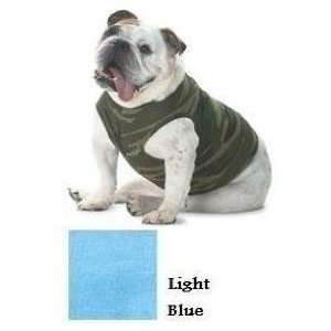  Doggie Skins Tank Top Small   Light Blue