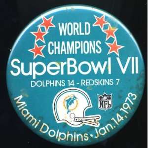   Pin Super Bowl VII   NFL Pins and Pendants: Sports & Outdoors