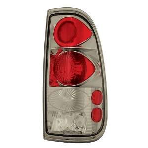 Ford Super Duty 2008 2009 Tail Lamps, Crystal Eyes Platinum Smoke 