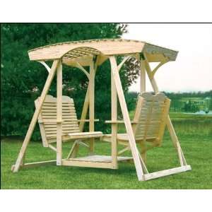  Treated Pine Country Classic Face to Face Swing Patio 