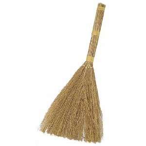  Package of 2  Straw Bristled 24 Long Craft Broom  For 
