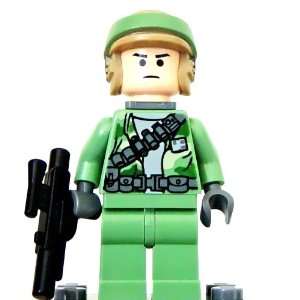  Lego Star Wars Mini Figure   Endor Rebel Commando (Frown 