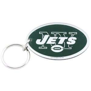 New York Jets High Definition Logo Keychain:  Sports 