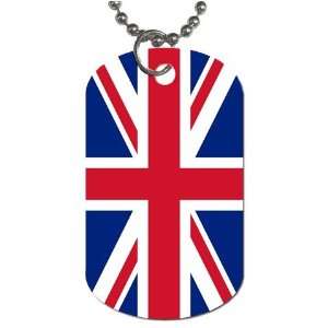  Great Britain Flag Dog Tag 