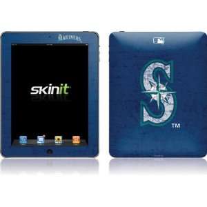  Seattle Mariners   Solid Distressed skin for Apple iPad 