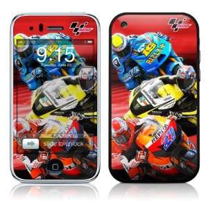 Speed Collage Design Protector Skin Decal Sticker for Apple 3G iPhone 