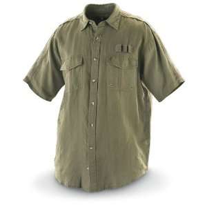  Browning Military   style Linen Shirt