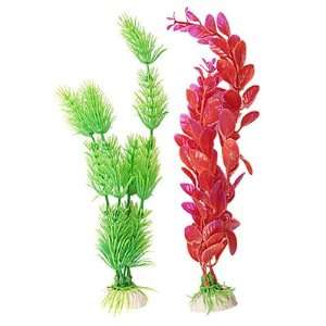   Plants Water Grass Ornament for Aquarium Fish Tank 2 Pcs: Pet Supplies
