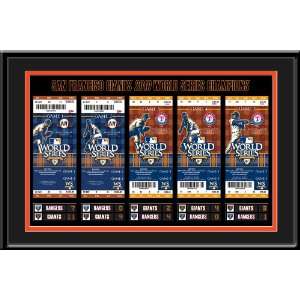   Tickets to History Framed Print   San Francisco Giants