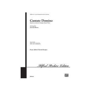 Cantate Domino Choral Octavo Choir Music by Giuseppe Pitoni / arr 