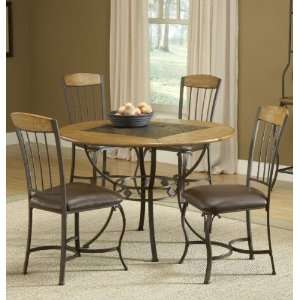  Hillsdale Furniture 4264DTBRDCW Lakeview Round Wood Accent 