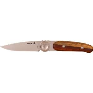 Lone Wolf Knives Paul Executive Knife with Marble Cocobolo Wood 