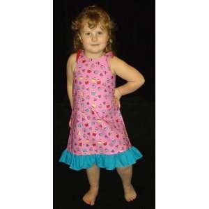  Cupcake Birthday Tie Dress Baby/Toddler Clothing.: Baby