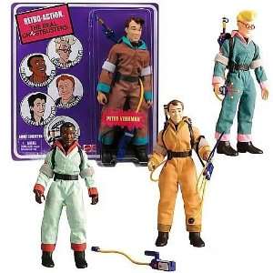   The Real Ghostbusters Retro Action Wave 1 Figures Case Toys & Games
