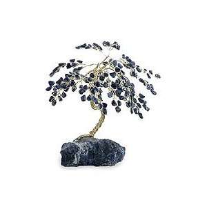    NOVICA Gemstone tree, Sodalite Intuition (large)