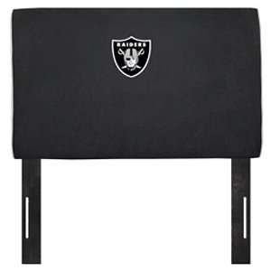  Oakland Raiders NFL Team Logo Headboard: Sports & Outdoors
