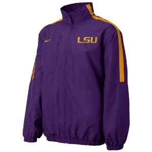    Nike LSU Tigers Purple Play Action Jacket: Sports & Outdoors