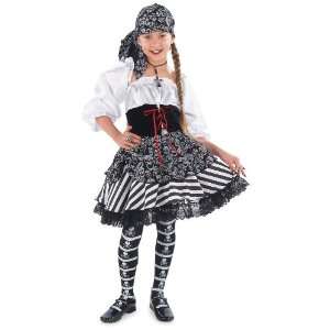 Pirate Girl Child Costume Med:  Home & Kitchen