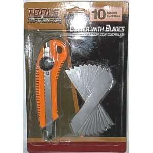   SUPER HEAVY DUTY RAZOR CUTTER WITH 10 BLADES. TOOLS: Everything Else