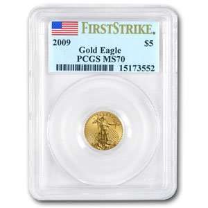   10 oz Gold American Eagle MS 70 PCGS (First Strike) Toys & Games