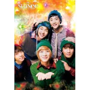 Shinee knit caps wintry theme POSTER 23.5 x 34 Korean boy band Taemin 