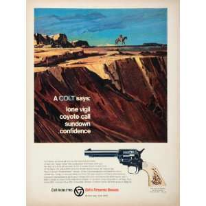   Scout Peacemaker Handgun Pistol   Original Print Ad