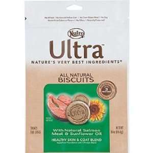   Ultra All Natural Biscuits Salmon Meat & Sunflower Oil