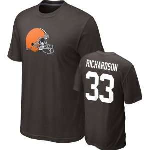  Trent Richardson Draft Pick #1 Brown Nike Cleveland Browns 