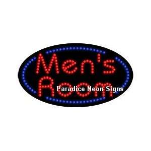  Mens Room LED Sign (Oval): Sports & Outdoors