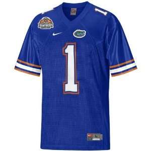   Football Jersey with 2007 BCS National Championship Game Patch Sports
