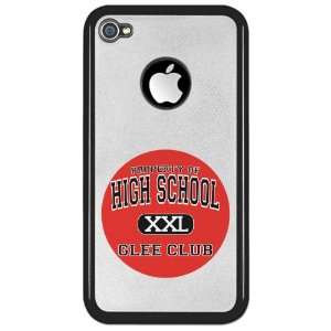  iPhone 4 or 4S Clear Case Black Property of High School 