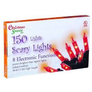   Function Orange Light Set with 150 Lights   Black Wire