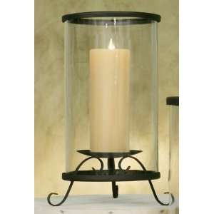 Large French Pillar Metal Candle Holder:  Home & Kitchen