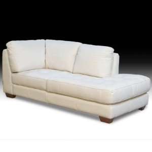  ZENRFCHAISEW Zen Right Facing All Leather Tufted Seat 