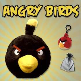  Bird with Free backpack clip angry bird & storage bag: Toys & Games