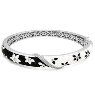   with Diamond Accent Bangle (1/6 cttw, I J Color, I3 Clarity) Jewelry