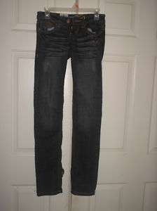 Request Jeans Dark Blue 4 Pockets Stretch Jeans Size 3 883069561824 